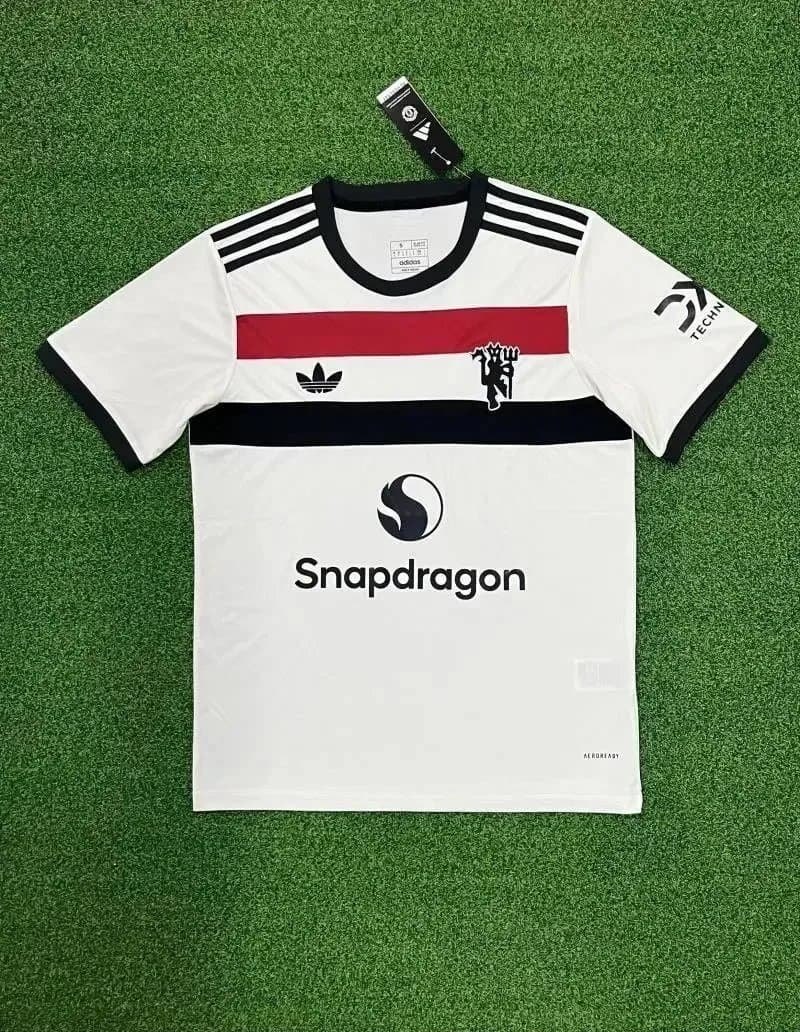 Adidas Manchester United Away Jersey Snapdragon Sponsor