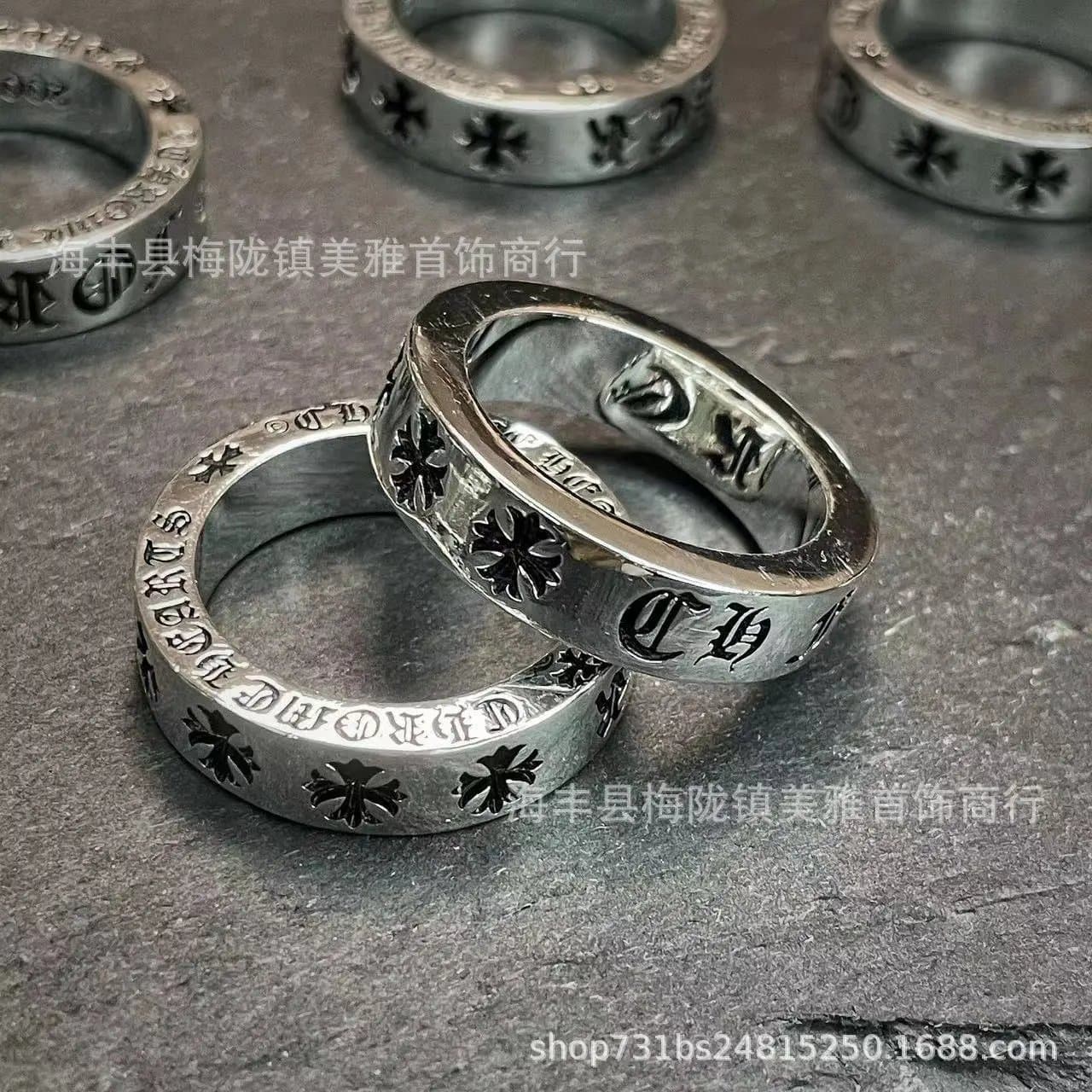 Chrome Hearts Cross Ring Classic Cross — 永恒之心