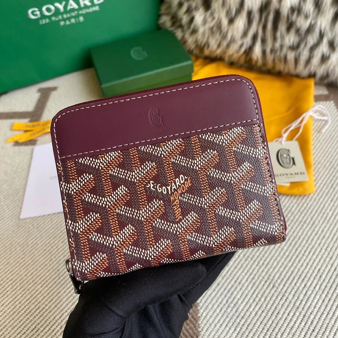 Goyard Saint Louis Wallet Goyardine Canvas