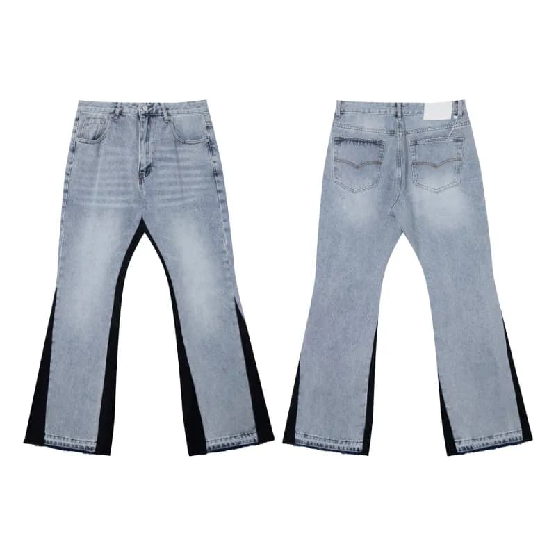 Levi's × Gallery Dept. 501 Straight Fit Jeans Gallery Dept Paint-Splatter Distressed — 咖啡色 678蓝色