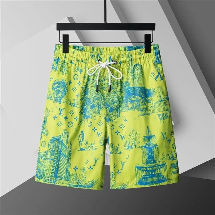 Louis Vuitton Monogram Swim Shorts Gradient Print — 3762黄色