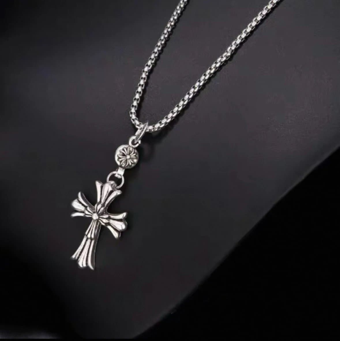 Chrome Hearts Cross Pendant Necklace Classic Cross