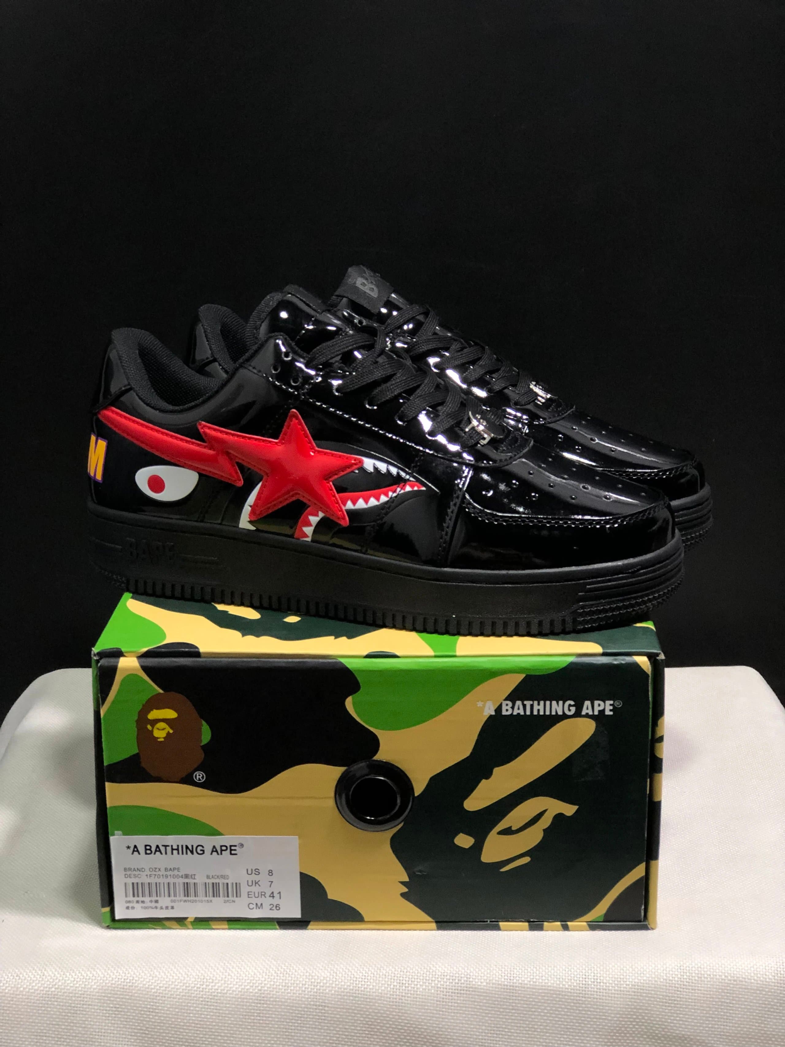 OZX BAPE White/Orange — 6
