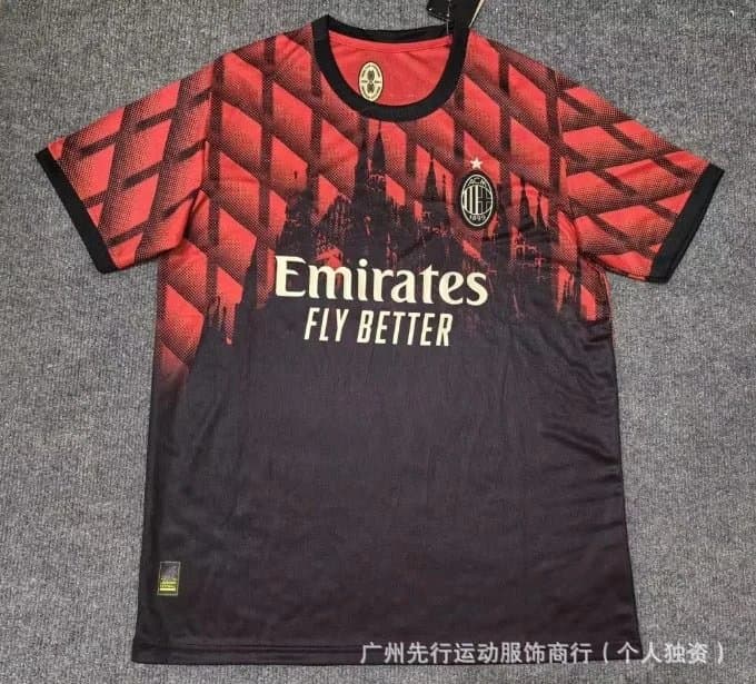 Adidas AC Milan Home Jersey Emirates Fly Better