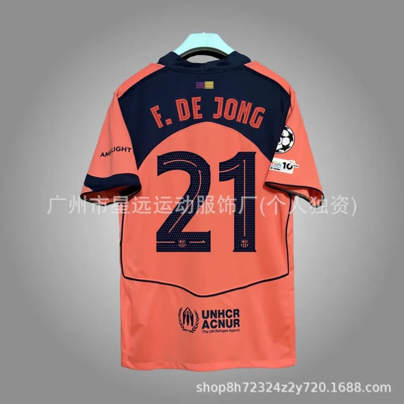 Home Jersey F. De Jong #21