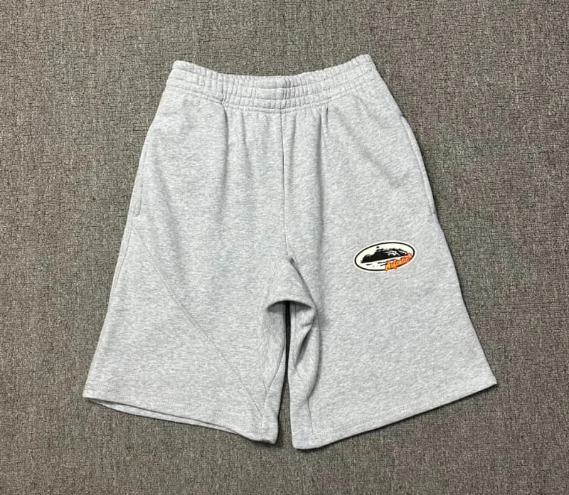 Converse Basketball Shorts Star Logo Panel — 818 gray