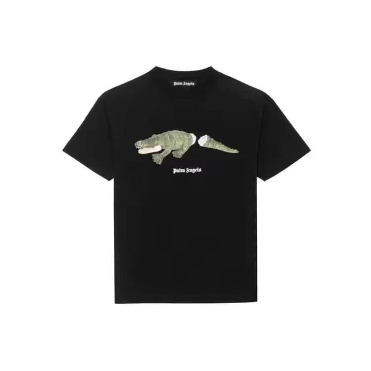 Palm Angels Crocodile Tee Alligator Print
