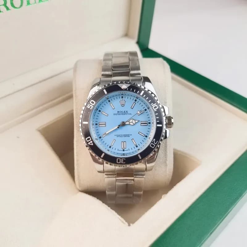 Rolex Submariner Blue Dial with Black Bezel