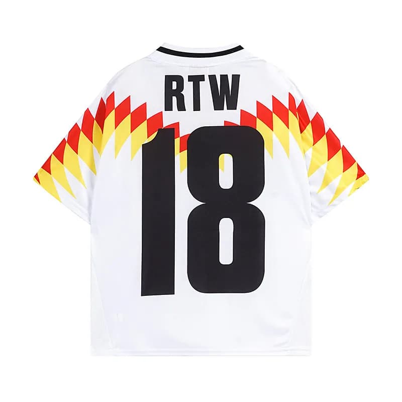 Hooded Windbreaker Graffiti Print — 41
