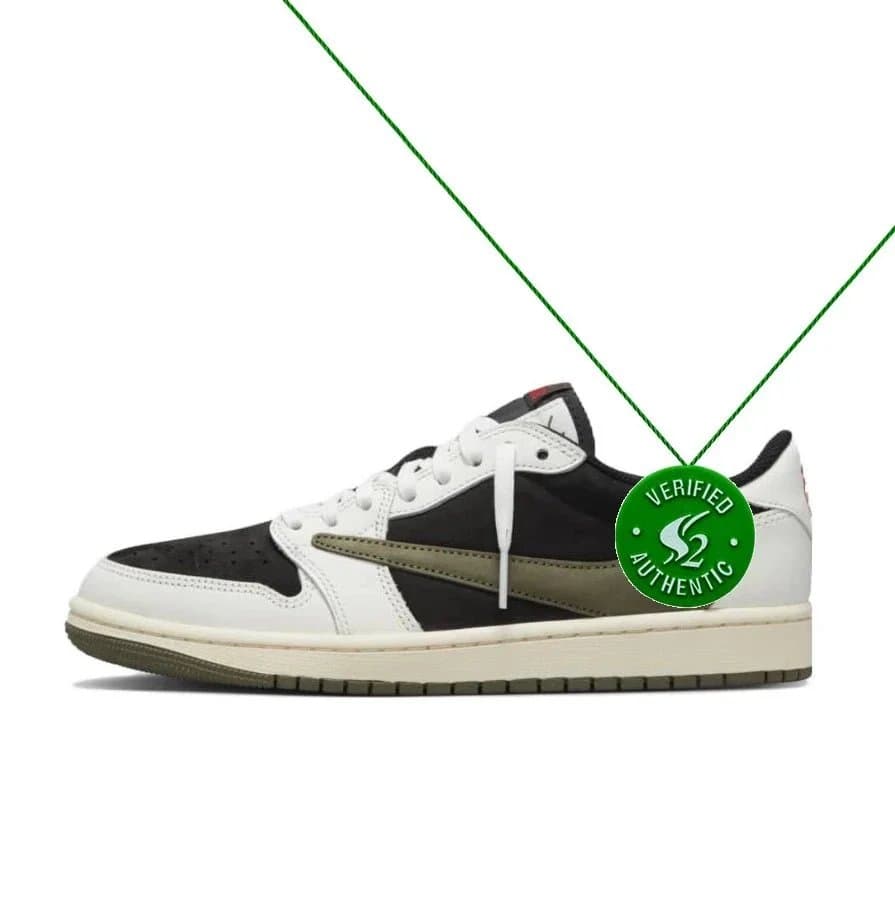 Nike × Off-White Dunk Low Mocha — 黑绿橄榄