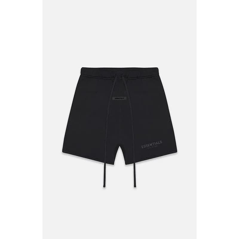 Fear of God Essentials Logo Shorts Black