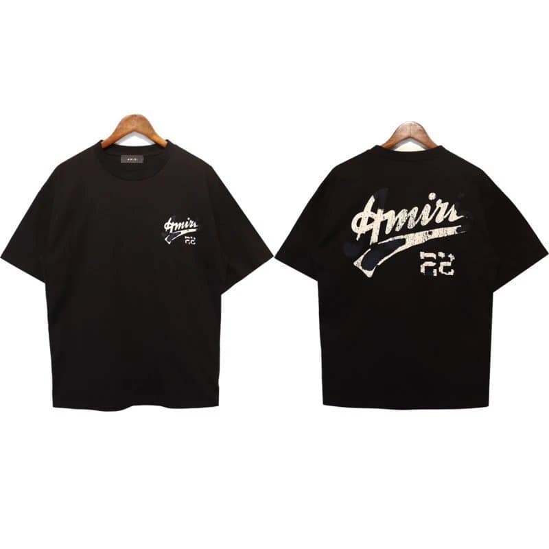 Off-White Graphic T-Shirt Amiri Script Print