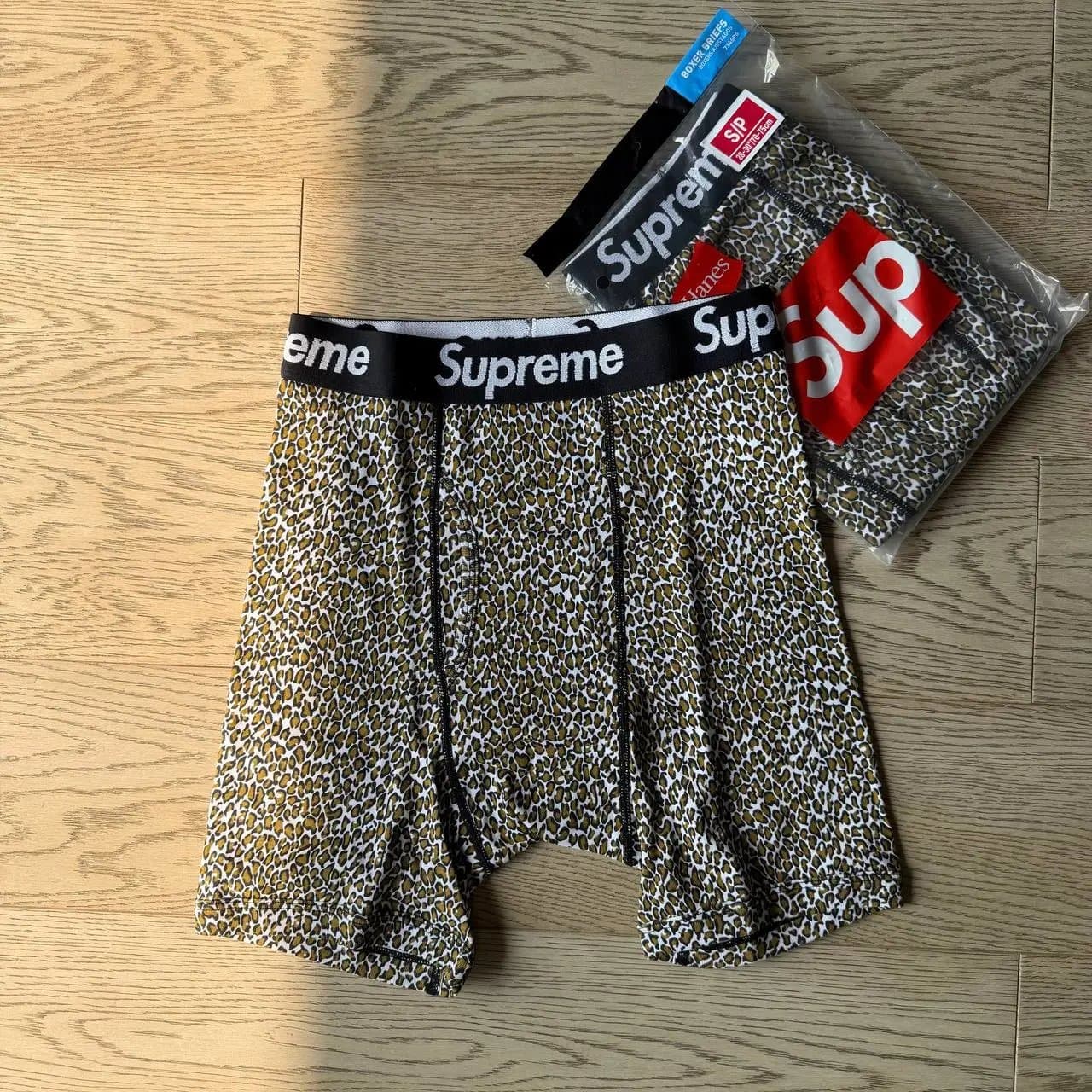 Supreme Boxer Briefs Leopard Print