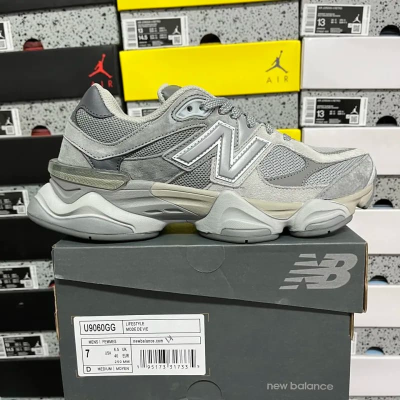 New Balance 9060 Grey Mesh