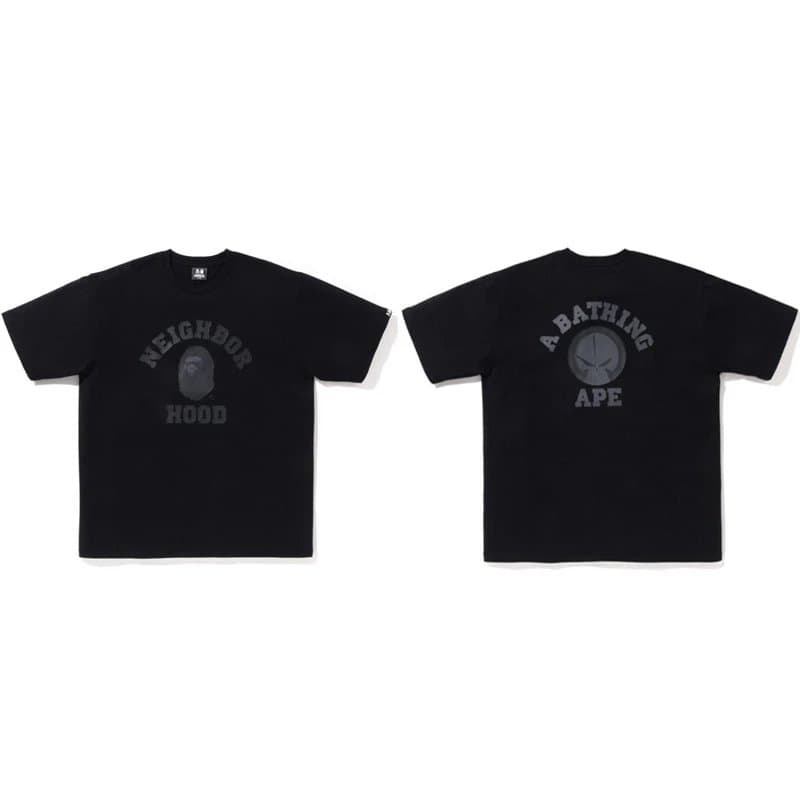 T-Shirt Neighborhood x BAPE Arch Logo