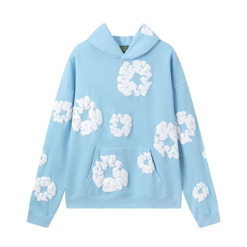 Balenciaga Cloud Hoodie Scrunched Cloud Print