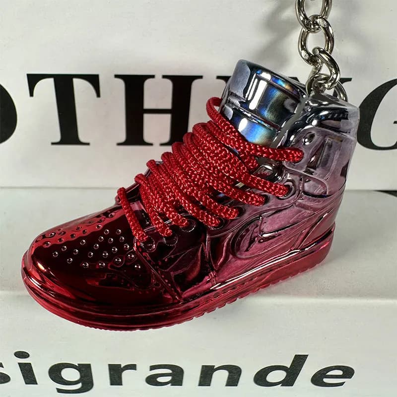 Air Jordan 1 High Metallic Red Keychain