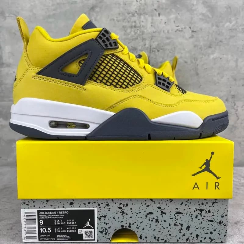Air Jordan 4 Retro White/Red-Black — AJ4 电母CT8527-700