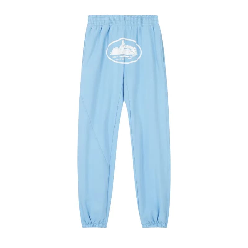 Corteiz Joggers Cortez Logo — 810 浅蓝