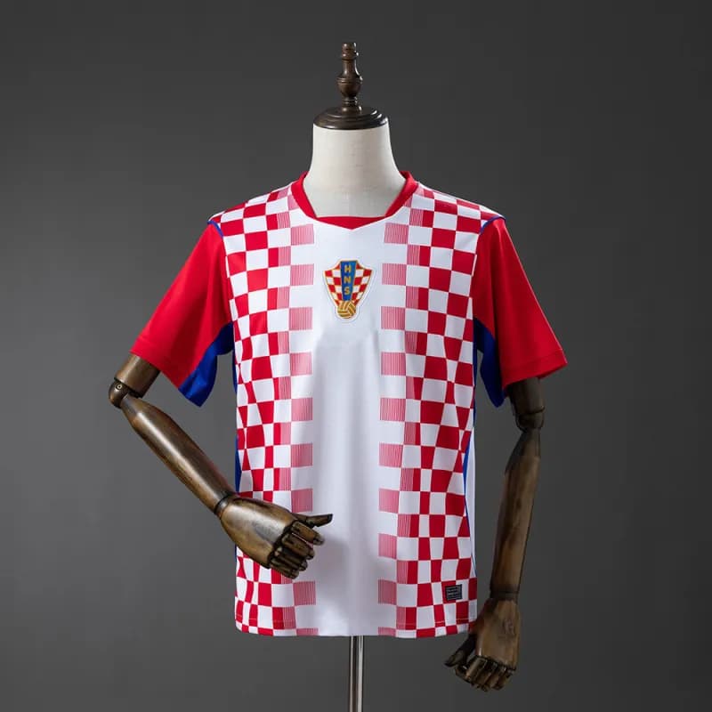 NBA Croatia Home Jersey Checkerboard