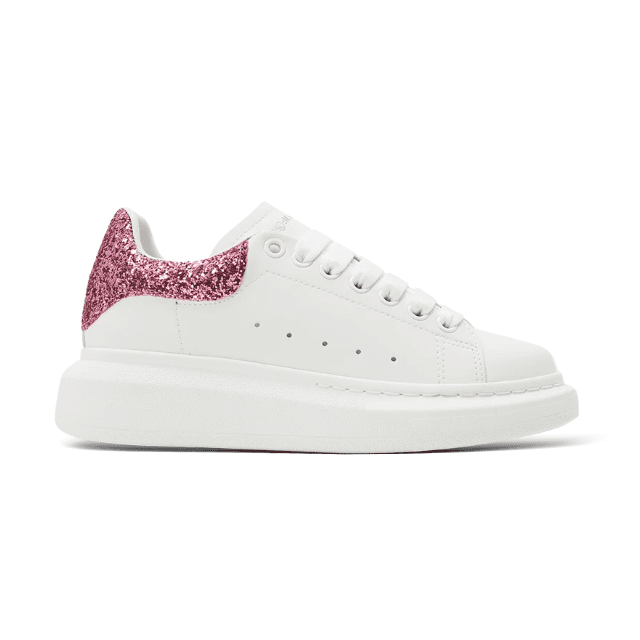 Alexander McQueen Oversized Sneaker Glitter Heel