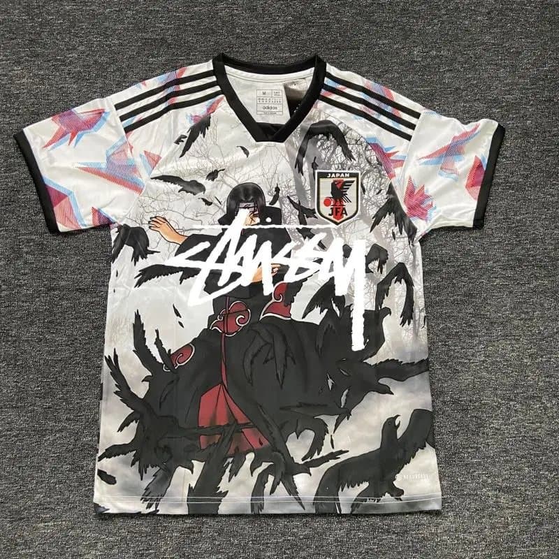 Adidas × Stüssy Japan National Team Jersey Stussy x Naruto Collab
