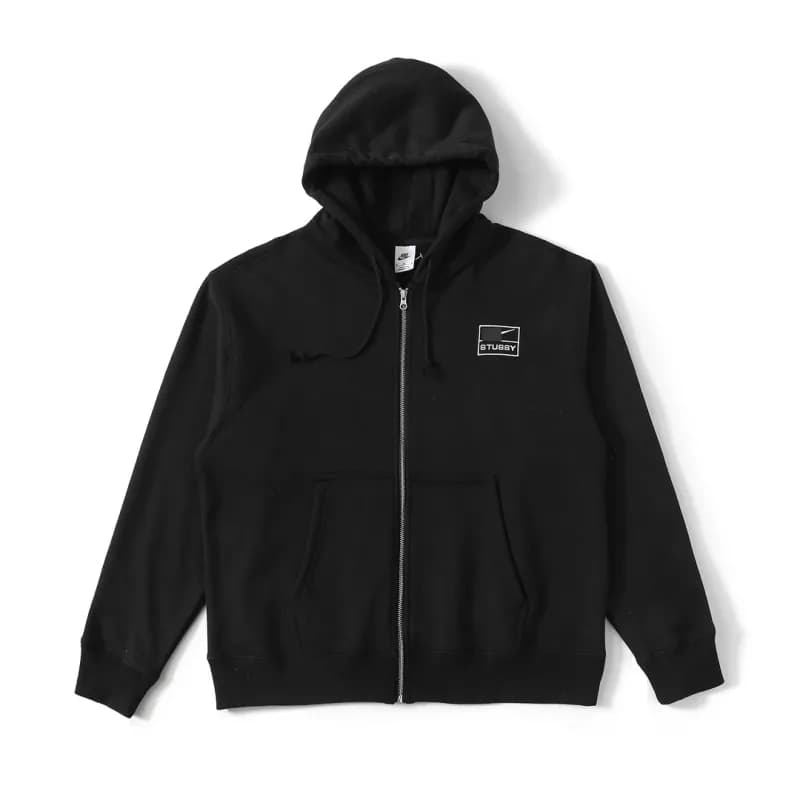 Stüssy Zip-Up Hoodie Box Logo