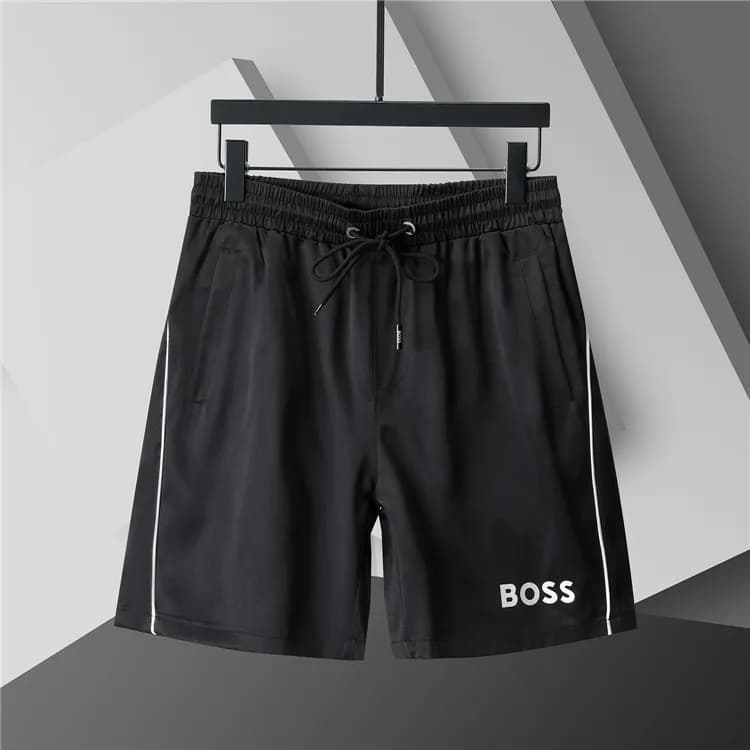 Logo Shorts White Stripe