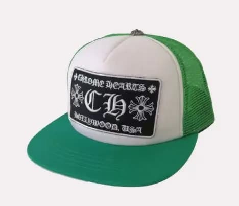 Trucker Hat Chrome Hearts Logo Patch