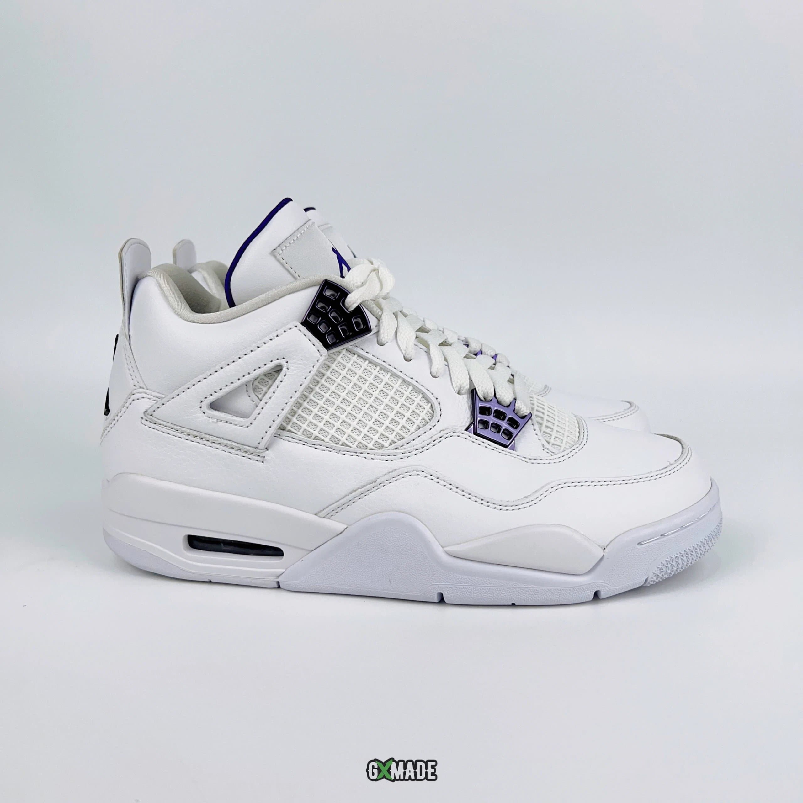 Air Jordan 4 White Purple