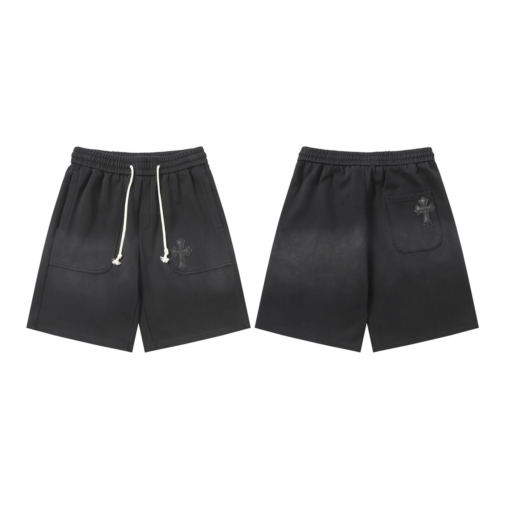 Chrome Hearts Logo-Print Shorts White Script — 2276黑色
