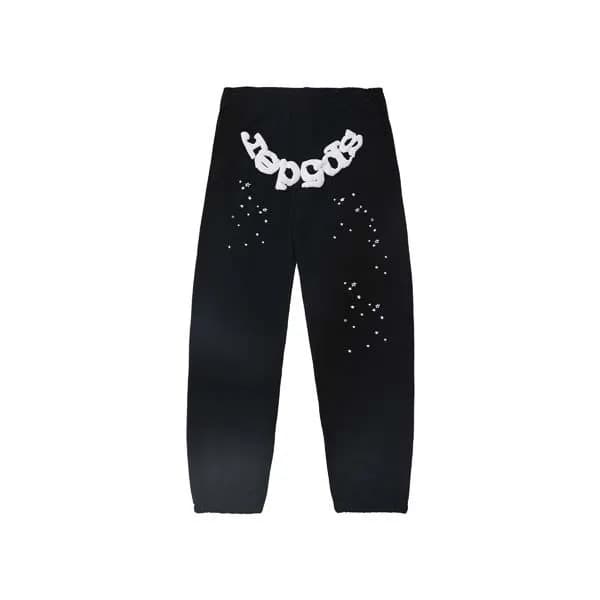 Sp5der Hoodie Spider Web — 墨绿色 186-2 黑色