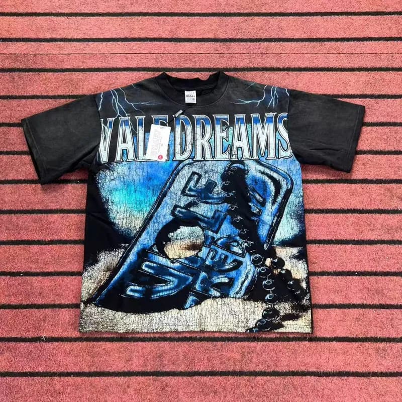 Vale Forever Vale Dreams Graphic Tee Lightning Print