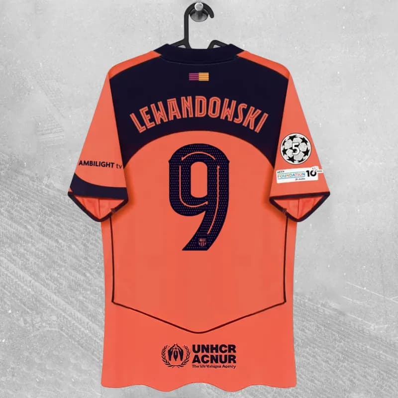 Home Jersey Mbappé #10 — 2526巴萨二客#9欧冠