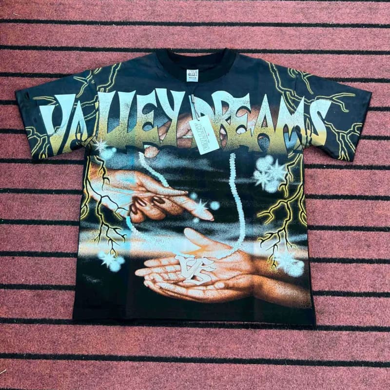 Valentino Graphic Tee Valley Dreams Print