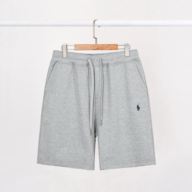 Polo Ralph Lauren Polo Shirt Heather Grey — 短裤灰色黑标