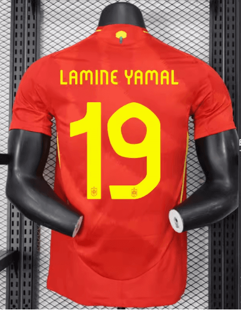 Nike Spain National Team Jersey Lamine Yamal #19
