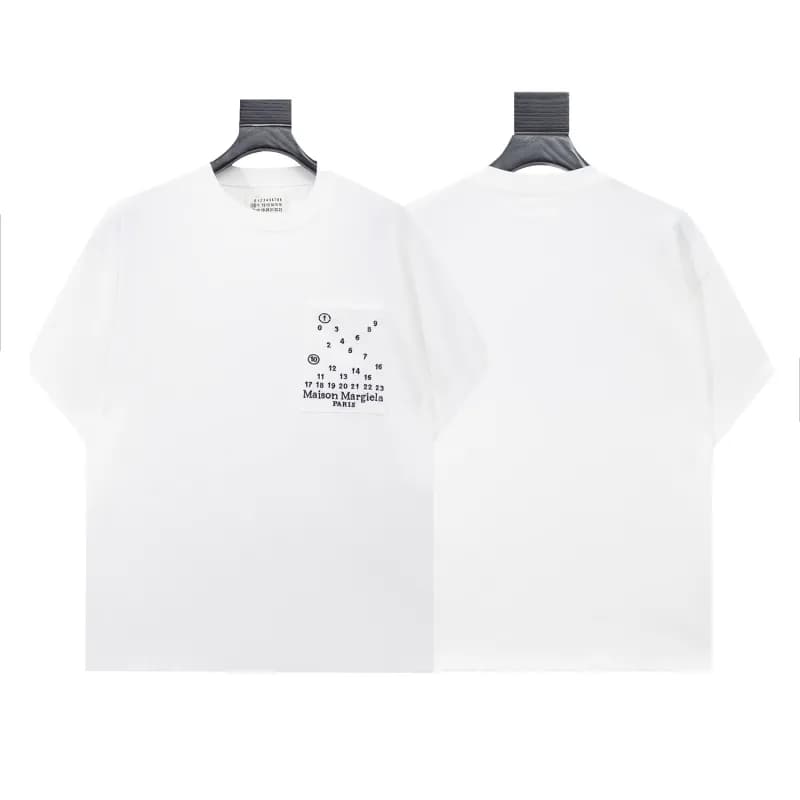 Maison Margiela T-Shirt Numbers Pocket