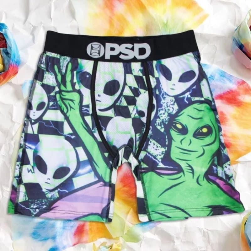 Represent Boxer Brief Alien Print