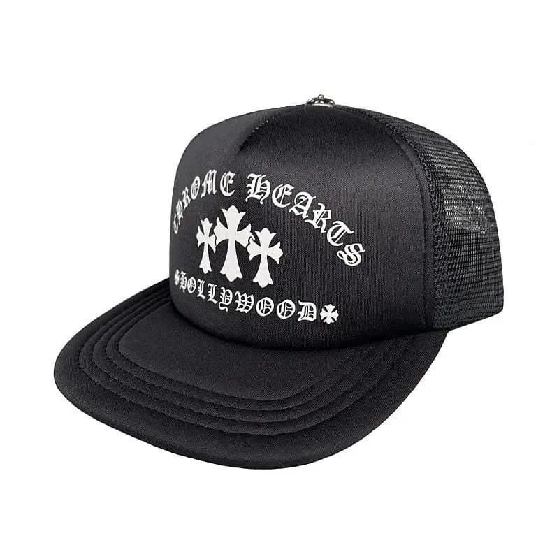 Chrome Hearts Trucker Hat Multi-Cross Embroidery — 21
