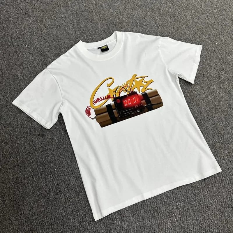 Corteiz T-Shirt Cortez Logo — 3119 ( 白色 )