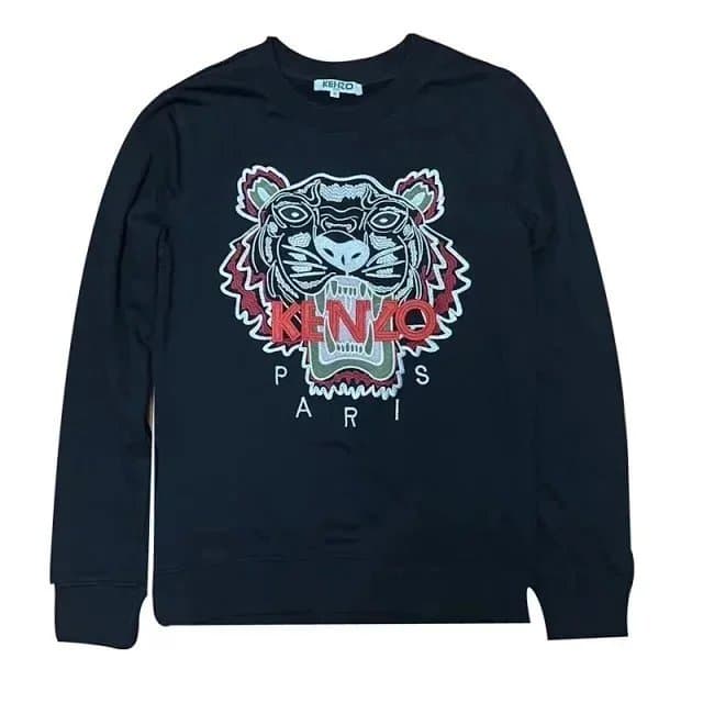Kenzo Tiger Sweatshirt Embroidered Tiger