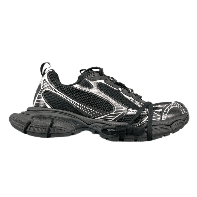 Balenciaga Speed Trainer Silver Metallic — 25