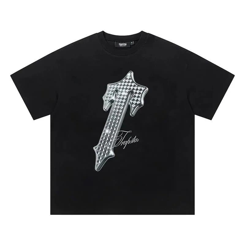 Travis Scott T-Shirt Crystal Cross Logo