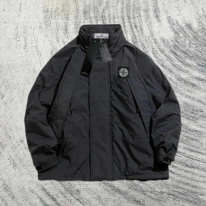 Stone Island Goggle Jacket Black