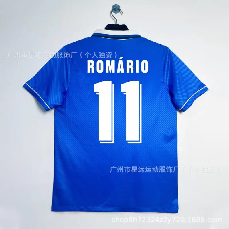 Nike Brazil National Team Jersey Home Kit — 94巴西客场短袖11号
