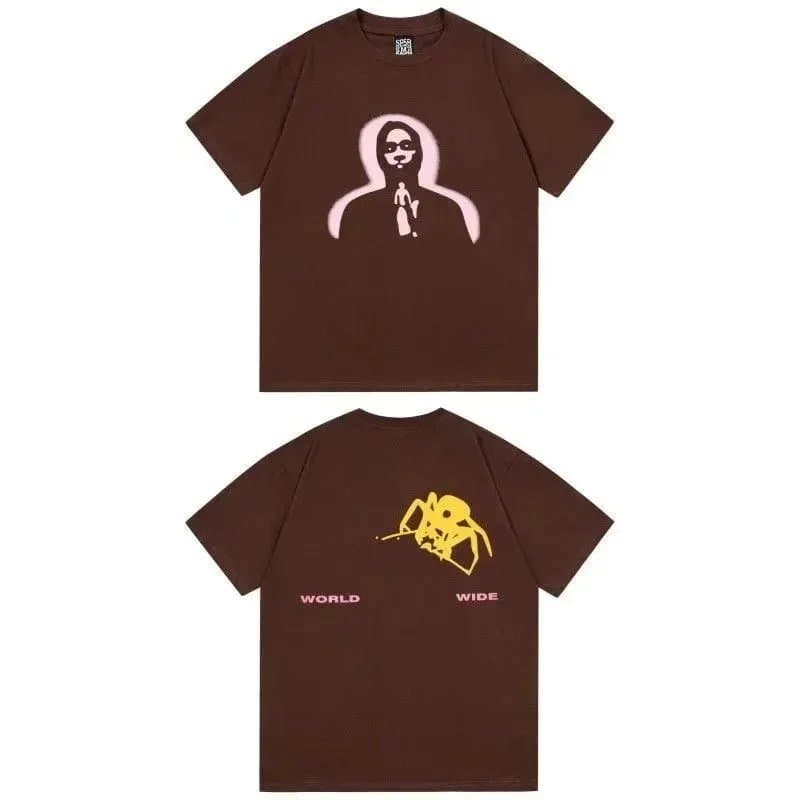 Sp5der Graphic Tee World Wide Spider