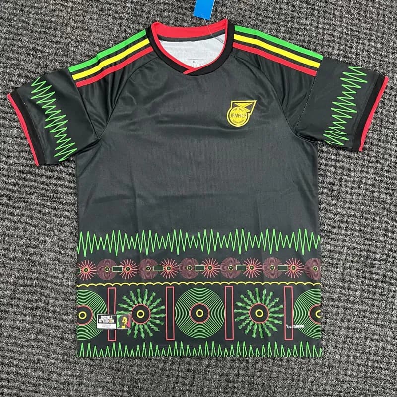 Palace Football Jersey Floral Print with FC Palestine Crest — 牙买加客