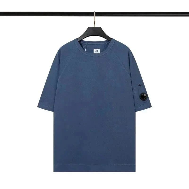 C.P. Company Zip-Up Hoodie Goggle Patch — 283# 宝蓝