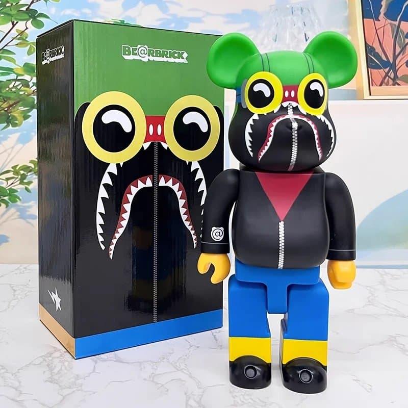 Be@rbrick Bearbrick Nike Dunk Low Print — 32
